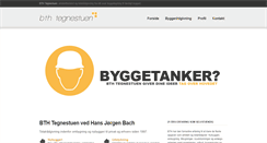 Desktop Screenshot of byggetanker.dk